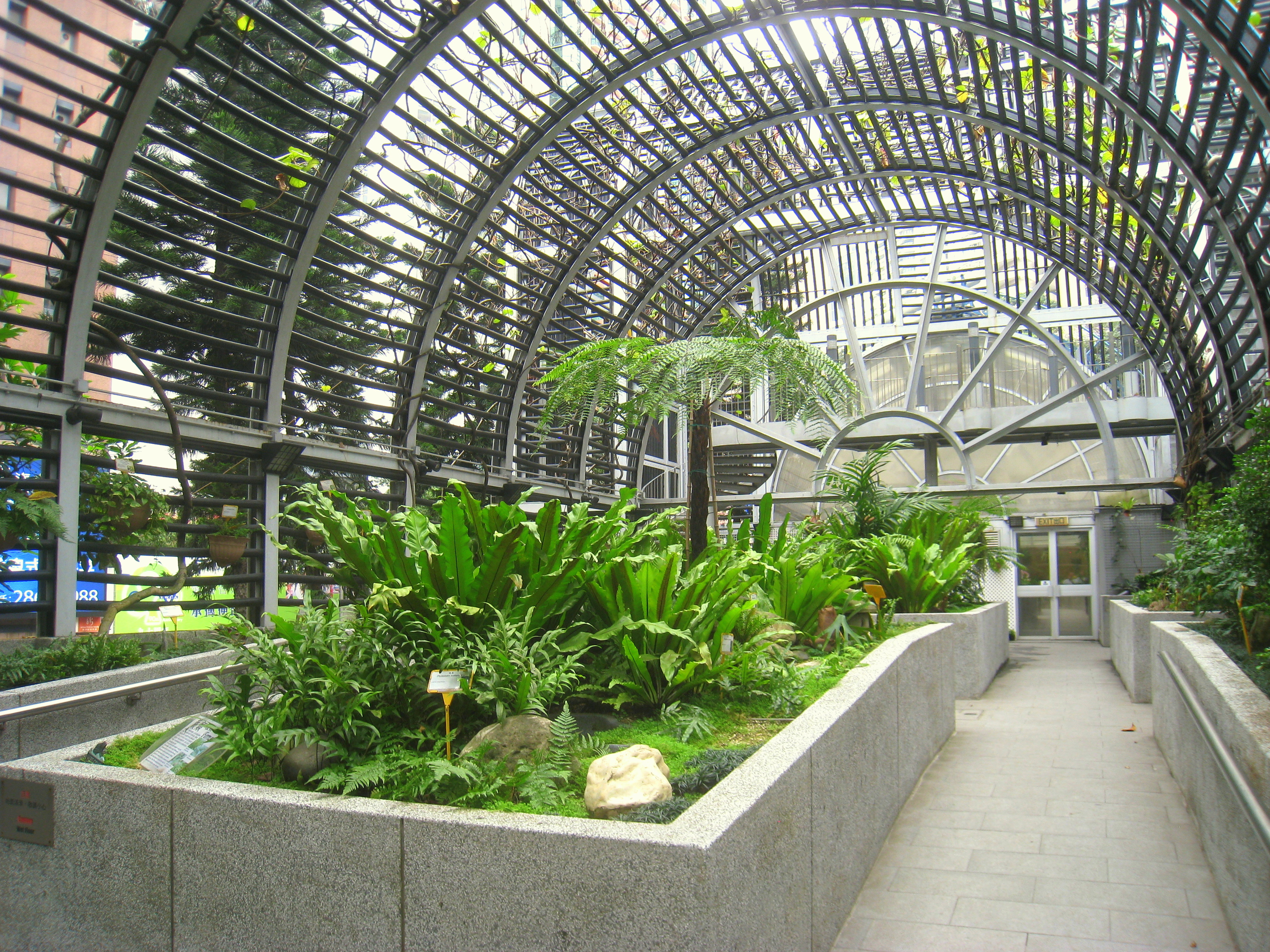 Zoologische Und Botanische Gärten Hongkongs Hong Kong