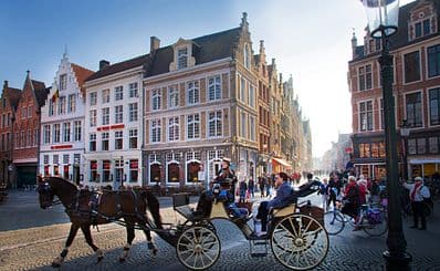 Bruges by Horse-drawn Carriage