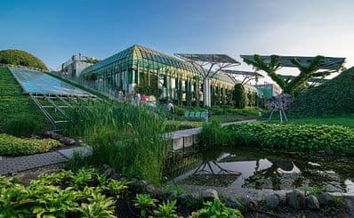 Warsaw University Library Garden