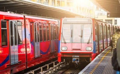 Transporte público - Docklands Light Railway