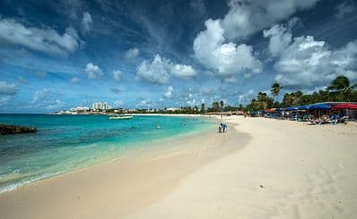 Mullet Bay Beach