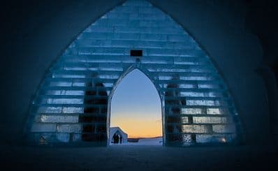Ice Hotel Restaurant in Jukkasjärvi