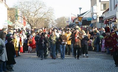 Easter parade in Visby