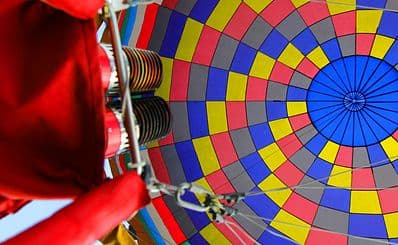 Hot Air Ballooning over Canberra