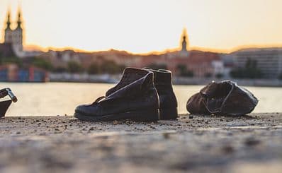 Shoes on the Danube Bank