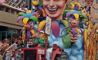 Mardi Gras (Januar–Februar)