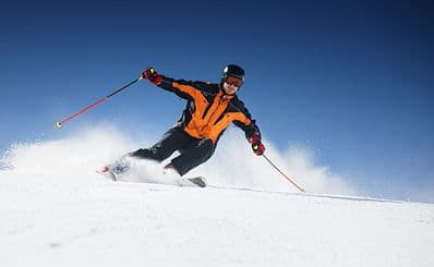 The skiing resort