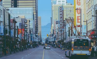 Granville Street Entertainment District