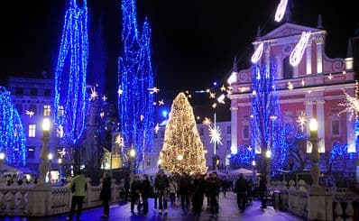 December in Ljubljana
