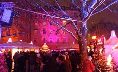 Pink Christmas Market