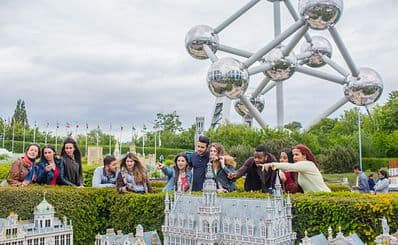 Mini-Europe, the EU's most beautiful monuments in Brussels