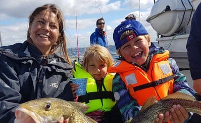 Deep Sea fishing in Öresund