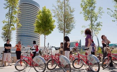 Saragosse en vélo