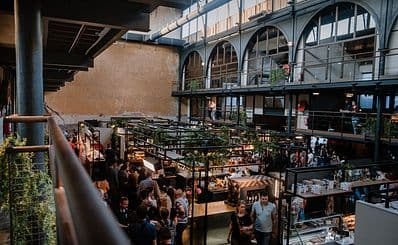 Foodmarket: De Vleeshalle