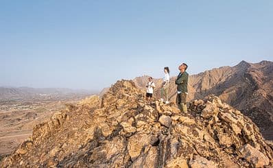 Hiking around Hatta