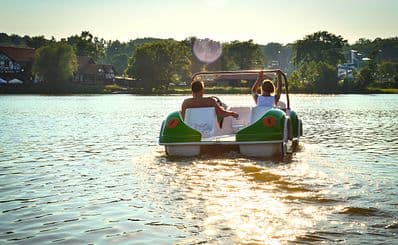 Boating Corcoran Pond