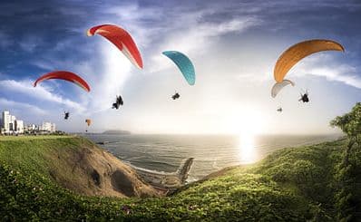 Paragliding