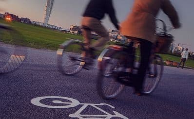 Biking in Malmö
