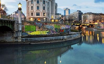 Street Art along Danube Canal