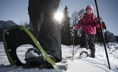 Snowshoeing