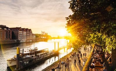 Schlachte promenade