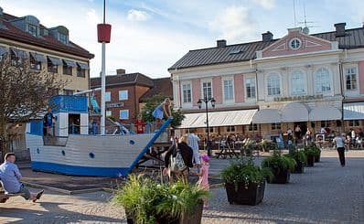 Vimmerby Torg and Storgatan