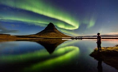 Sehen Sie Islands Nordlichter