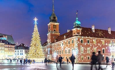 Holiday Illumination in Winter