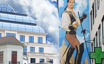 Comic Book Tour of Brussels: Mural Paintings
