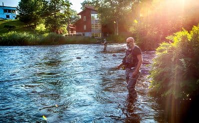 Salmon Fishing in the Mörrum River