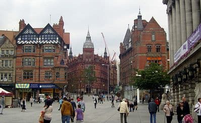 Area around Old Market Square