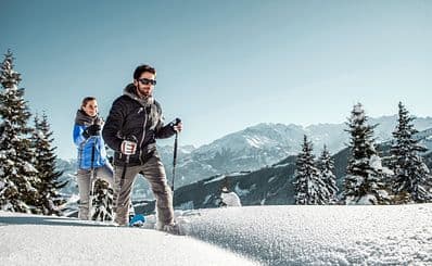 Snowshoeing