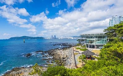 Dongbaekseom Park & Haeundae Beach
