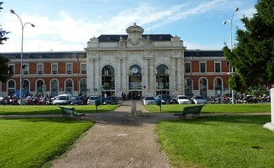 Estacion de tren del Campo Grande de Valladolid