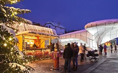 Panorama Christkindlmarkt Hungerburg