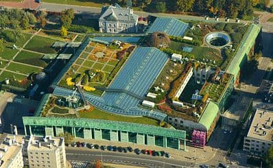 Warsaw University Library Garden
