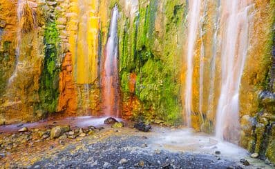 Cascada de los Colores & Barranco de las Angustias