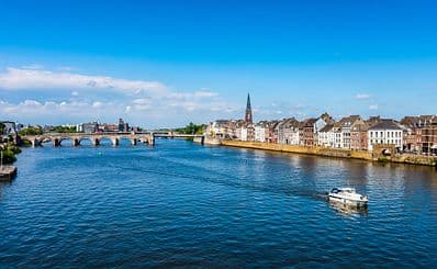 Maastricht from the water