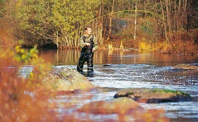 Strömfiske Alsterån — Trout Fishing in Streaming Water