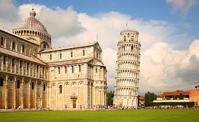 Torre Pendente (Det skjeve tårnet i Pisa)