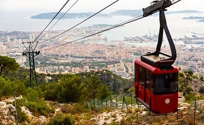 Ride the Cable Car to Mount Faron (Toulon)
