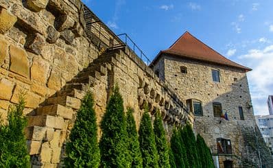 Tailors' Bastion & Baba Novac Statue