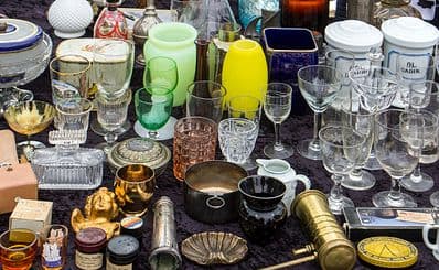 Flea Market at Ohatsu Tenjin Shrine