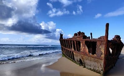 S.S. Maheno Shipwreck