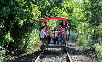 Trolley Rail in Mosina