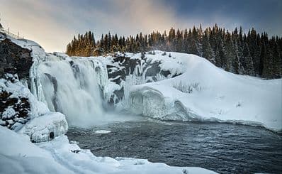 Tännforsen Waterfall