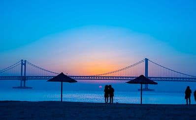 Gwangalli Beach & Millak Waterside Park