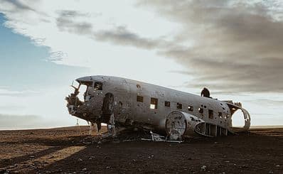DC-3 Flugzeugwrack