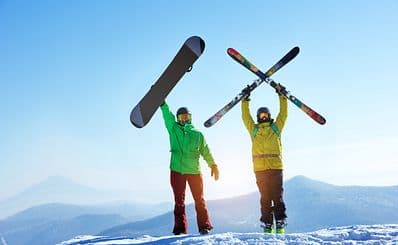Skiing