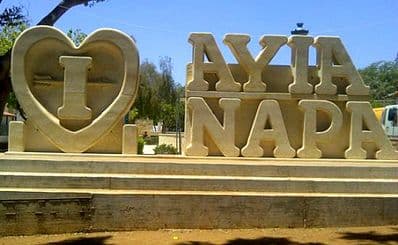 I Love Ayia Napa Sculpture